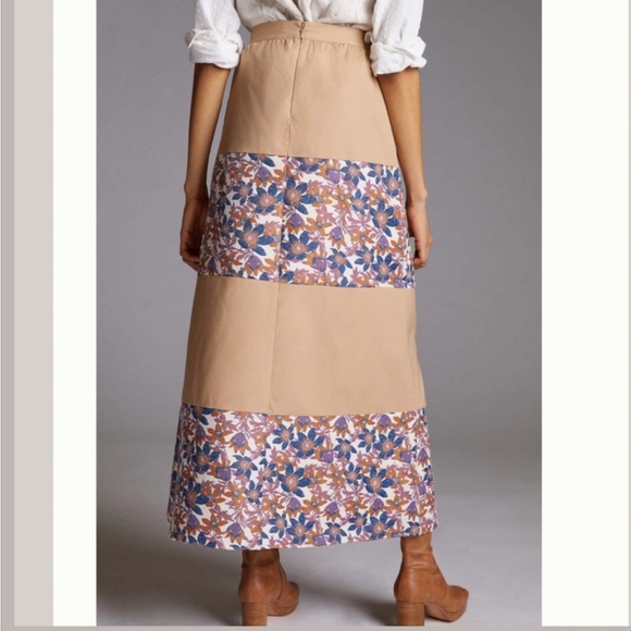 NWT Sachin & Babi Jacquard Tiered Maxi Skirt - Picture 7 of 9